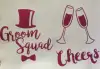 Laser gold and silver hot stamping, scallion powder heat transfer engraving, film hot stamping, image hot stamping, Bride to be undefined
